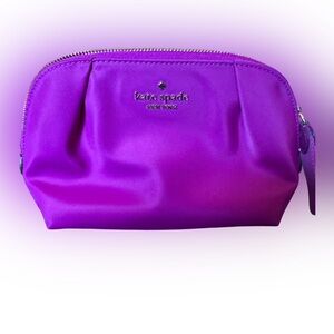 Kate Spade Purple Cosmetic Pouch